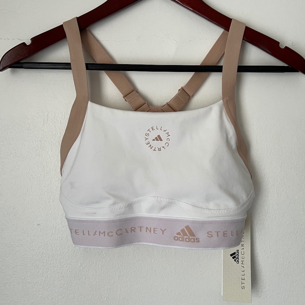 NWT ADIDAS BY STELLA MCCARTNEY TRUE PURPOSE MEDIUM SUPPORT BRA XS
